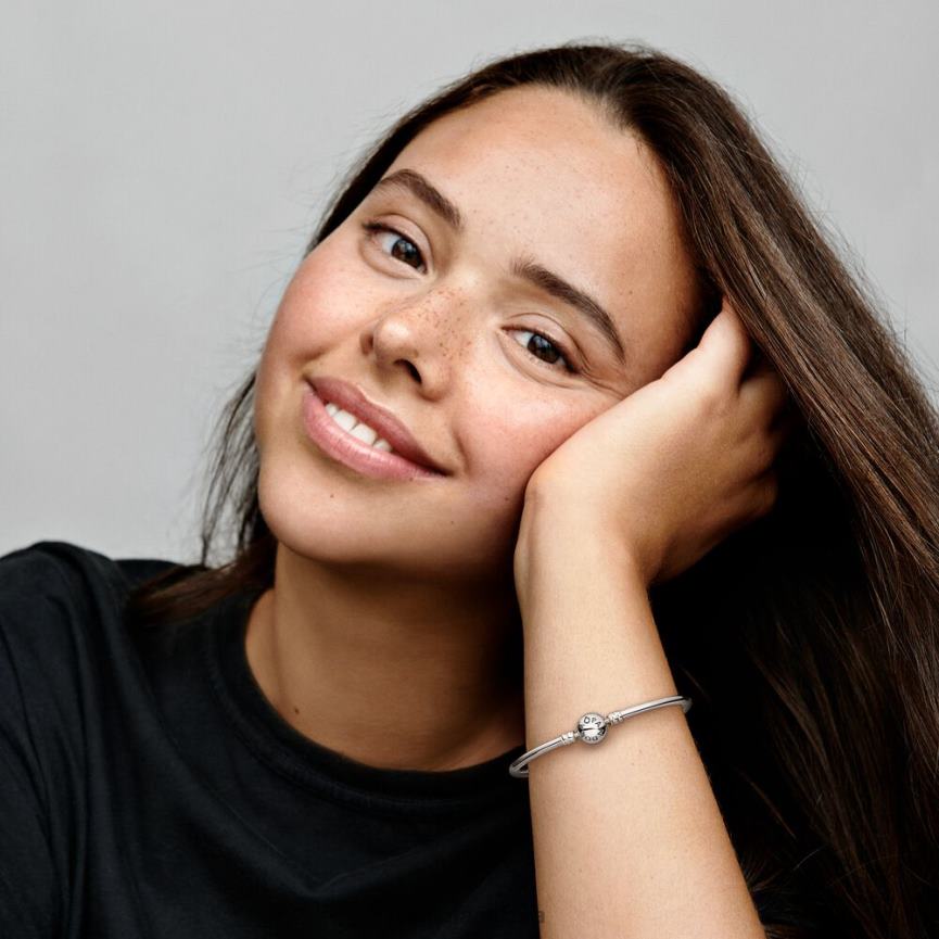 anlar bileklik 82N8H358 Pandora som gümüş