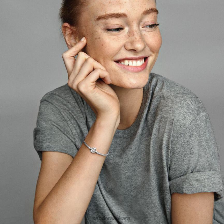 anlar marvel the avengers logosu toka yılan zincir bileklik 82N8H379 Pandora som gümüş