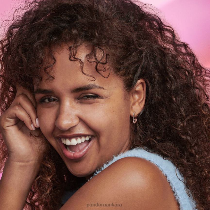 bana açacağım bağlantı küpesi 82N8H842 Pandora Gül Altın Kaplama