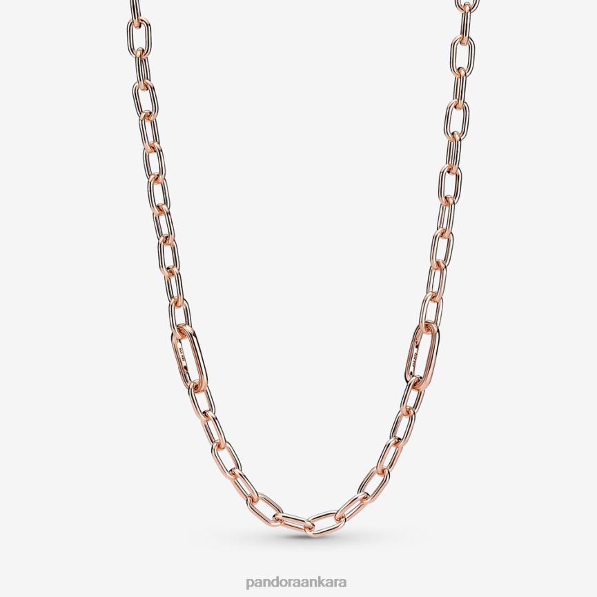 bana bağlantı zinciri kolye 82N8H719 Pandora Gül Altın Kaplama