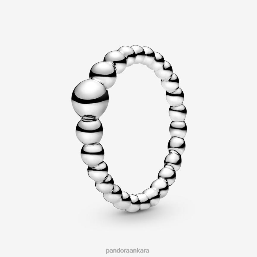 boncuk halkası dizisi 82N8H637 Pandora som gümüş