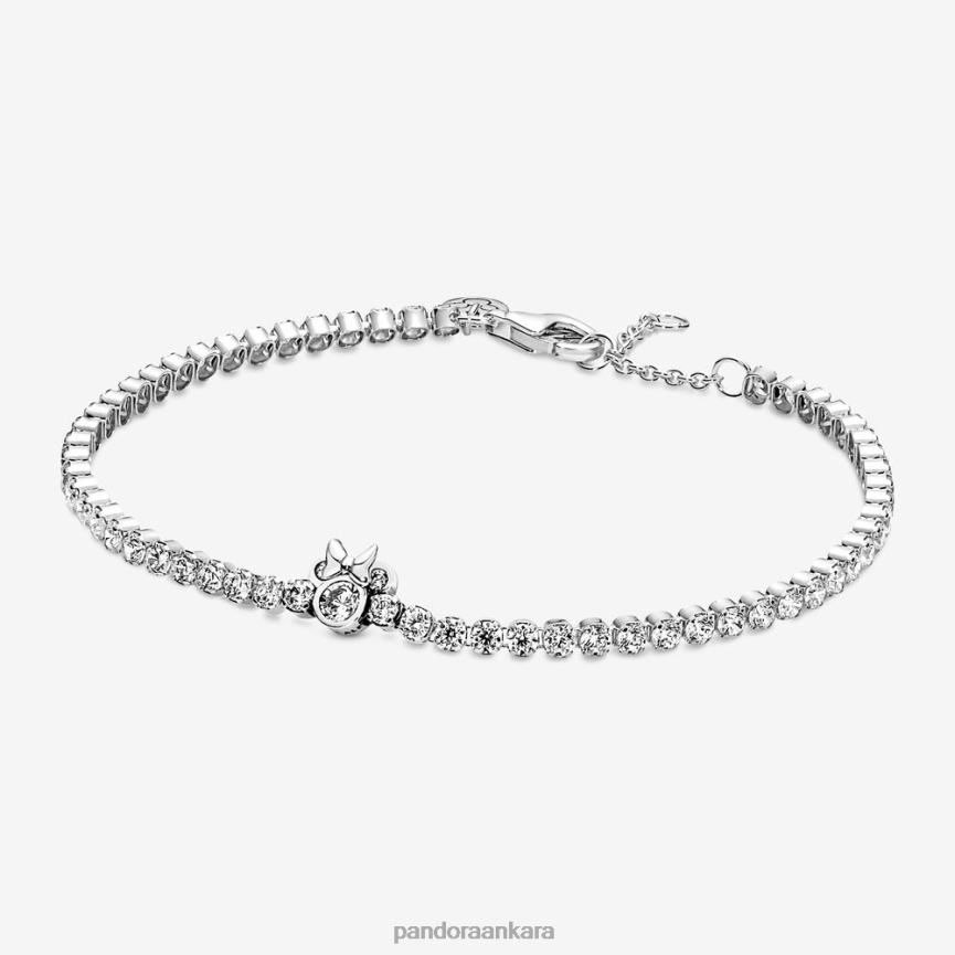 disney minnie mouse tenis bilekliği 82N8H454 Pandora som gümüş