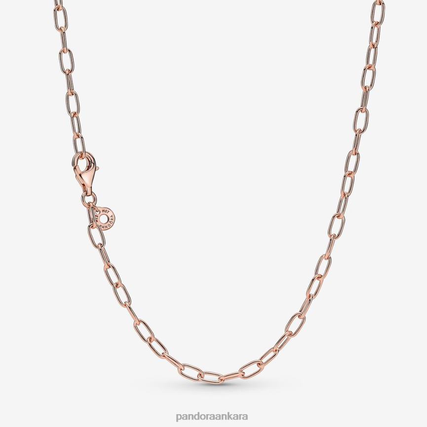 bağlantı zinciri kolye 82N8H714 Pandora Gül Altın Kaplama