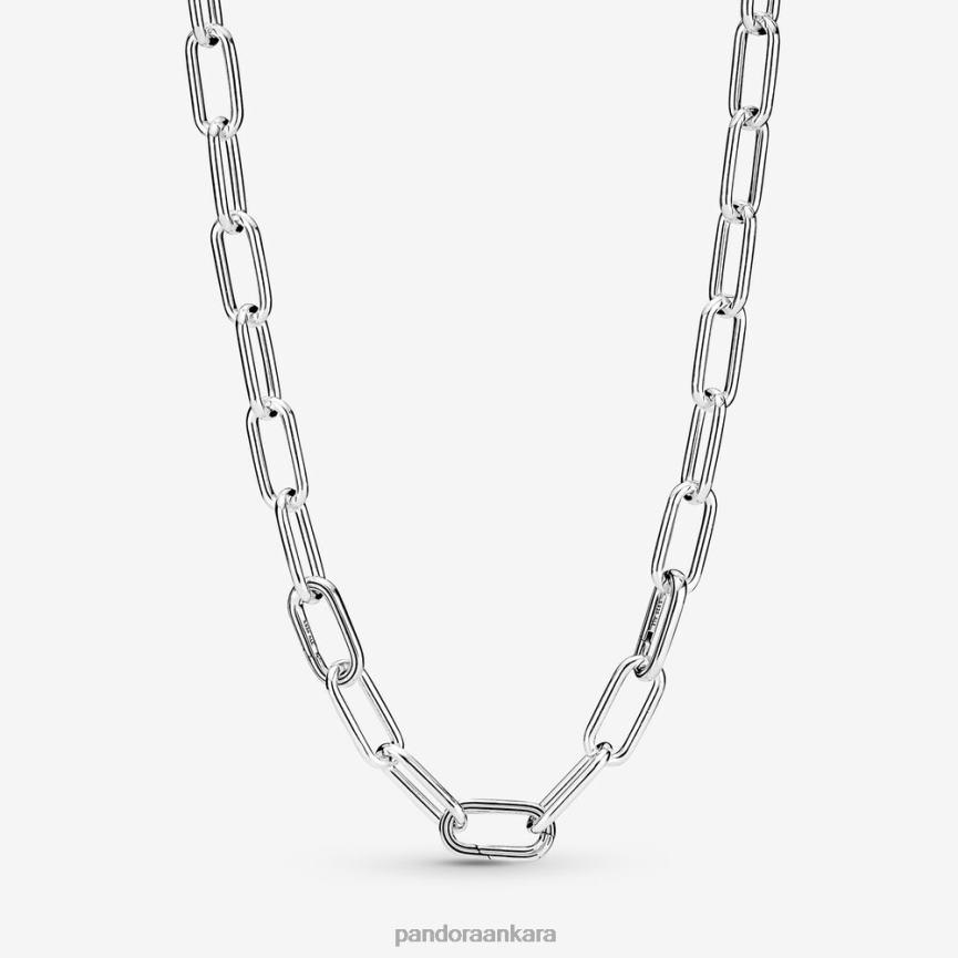 bana bağlantı zinciri kolye 82N8H728 Pandora som gümüş