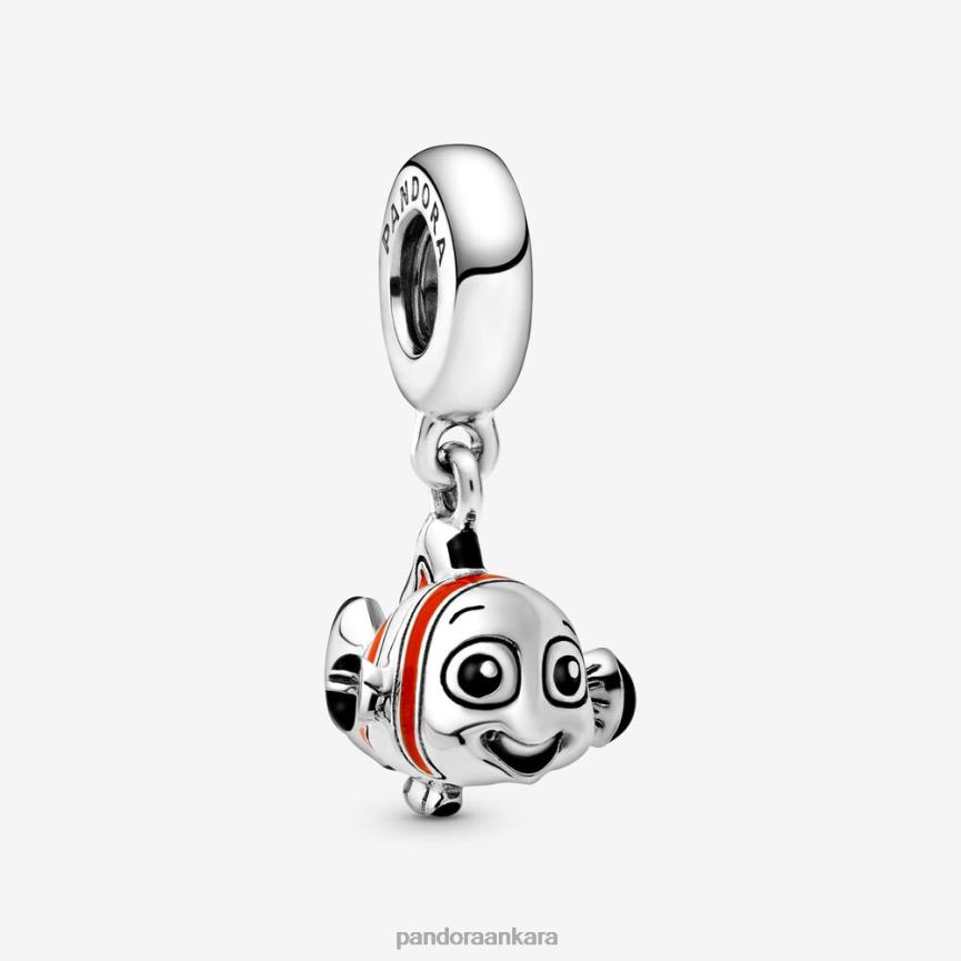 disney nemo dangle çekiciliğini bulma 82N8H152 Pandora som gümüş