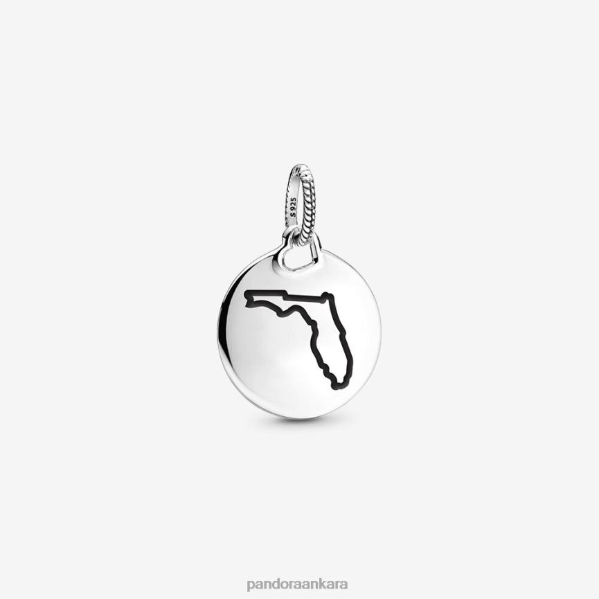 Florida yuvarlak kolye 82N8H191 Pandora standart renk