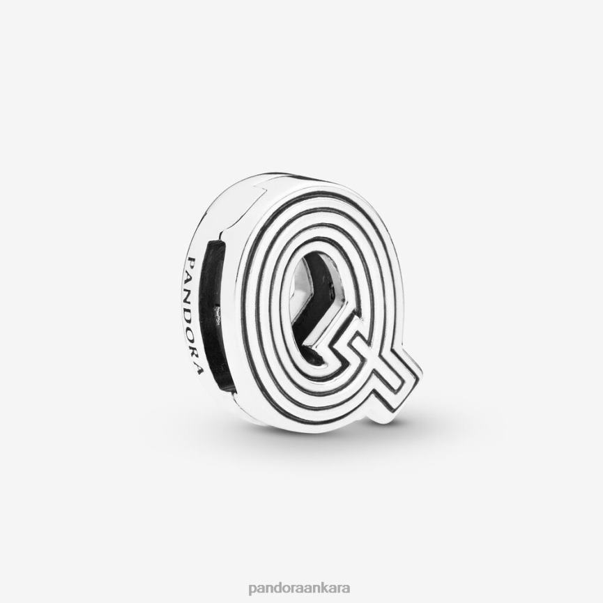 yansımalar mektubu q klip çekicilik 82N8H42 Pandora som gümüş