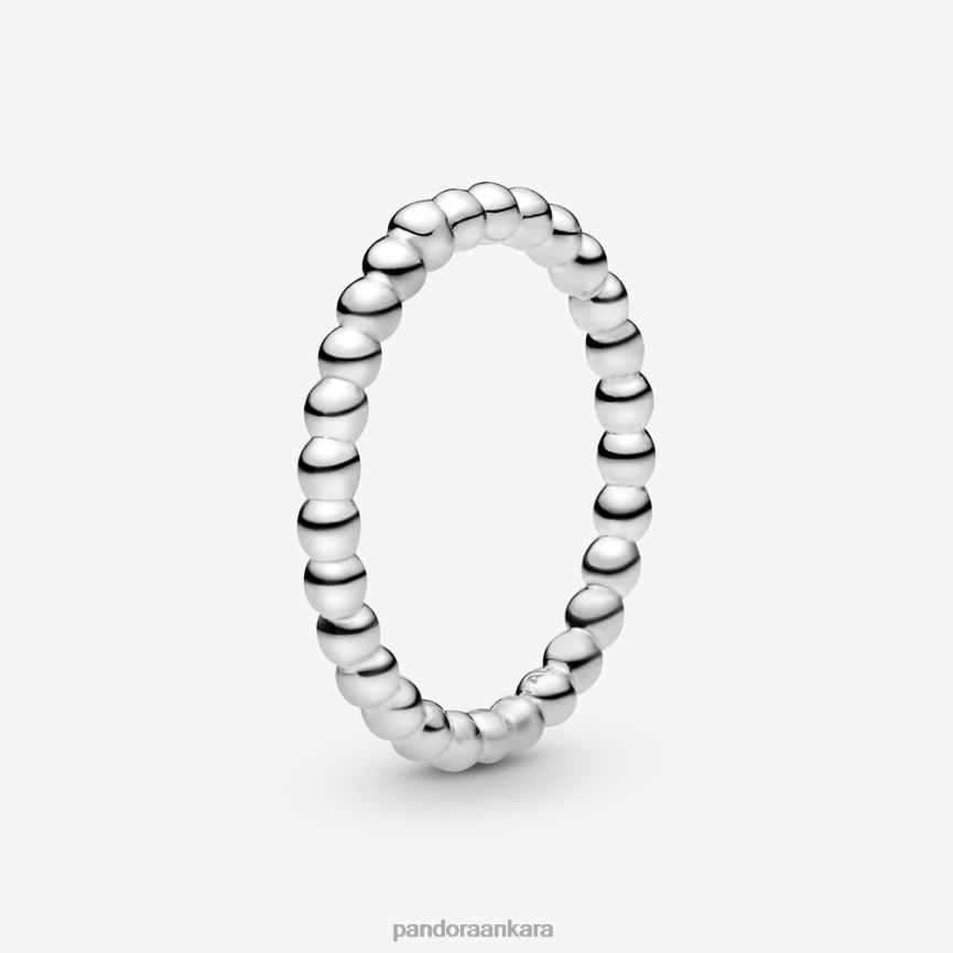 boncuklu yüzük 82N8H583 Pandora som gümüş