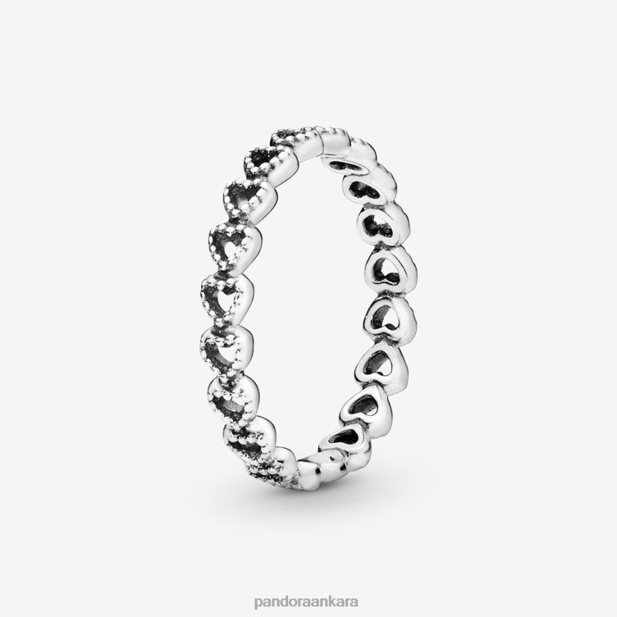 kalpli yüzük 82N8H642 Pandora som gümüş