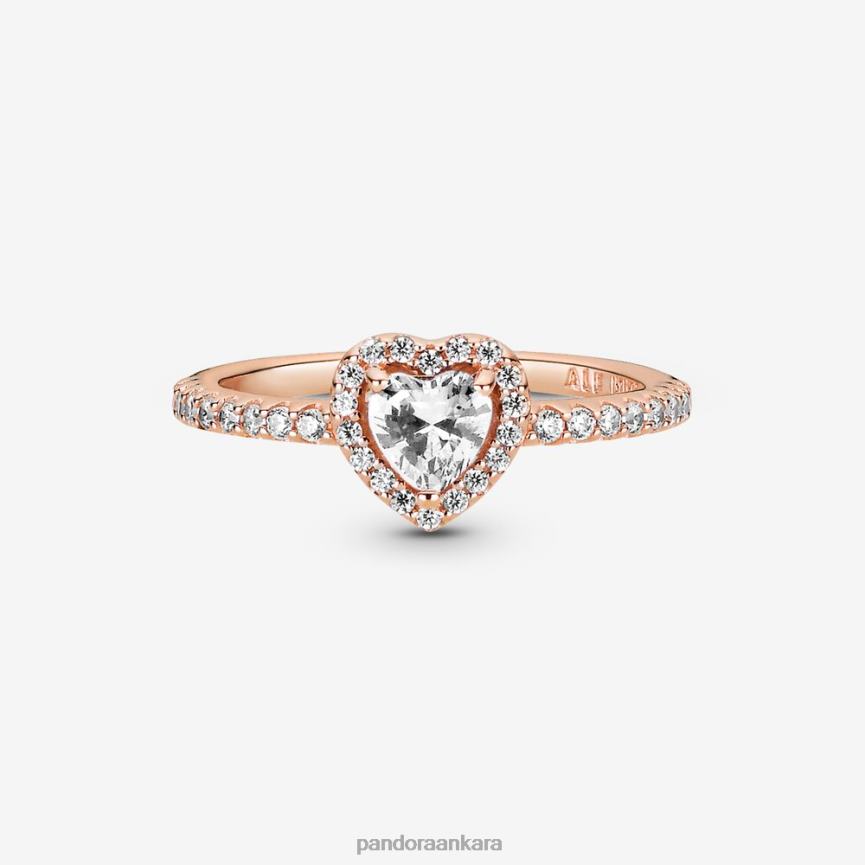 umutsuz romantik söz yüzüğü seti 82N8H513 Pandora standart renk