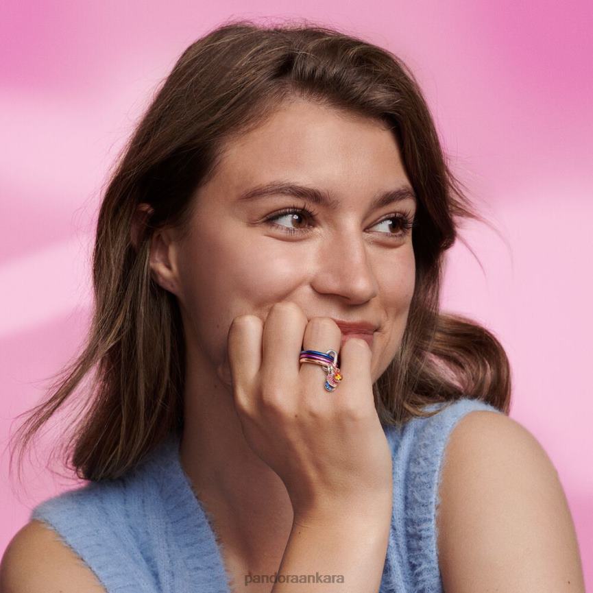 yüzüğü açacağım 82N8H569 Pandora Gül Altın Kaplama